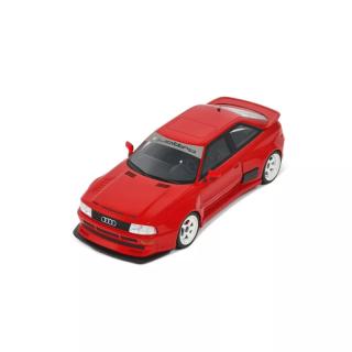 AUDI 80 COUPE PRIOR DESIGN RED 2021 Project Cars OttO mobile 1:18 Resinemodell (Türen, Motorhaube... nicht zu öffnen!)